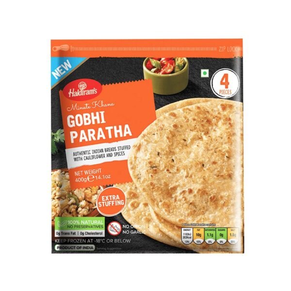 Haldiram gobhi paratha 4pcs