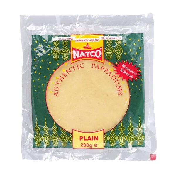 Natco Plain Pappadam 200g