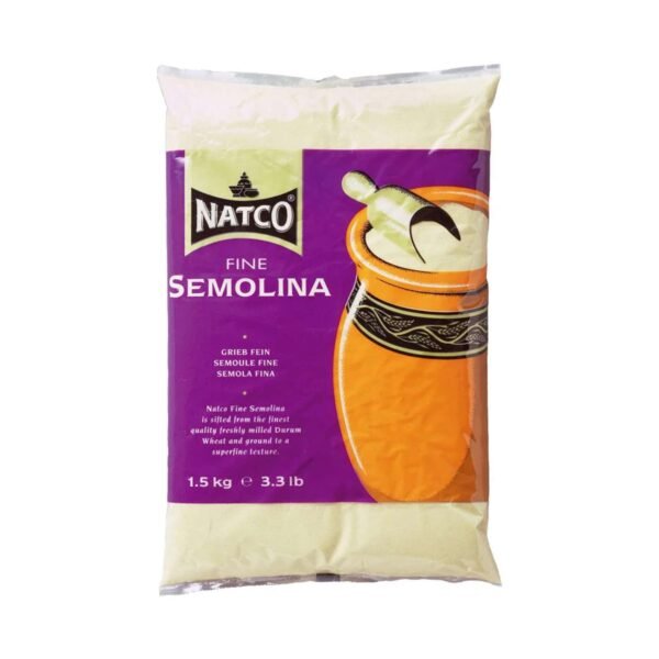 Natco Semolina Fine 1.5kg